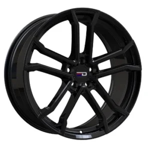 Euro Design – Monaco – Black – 17″x7.5″ 40mm – All weather Wheels – M1775D4063GB